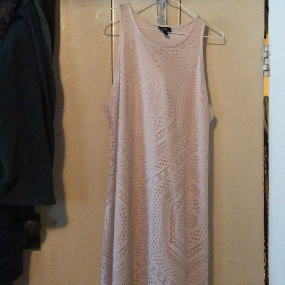 Pink maxi dress